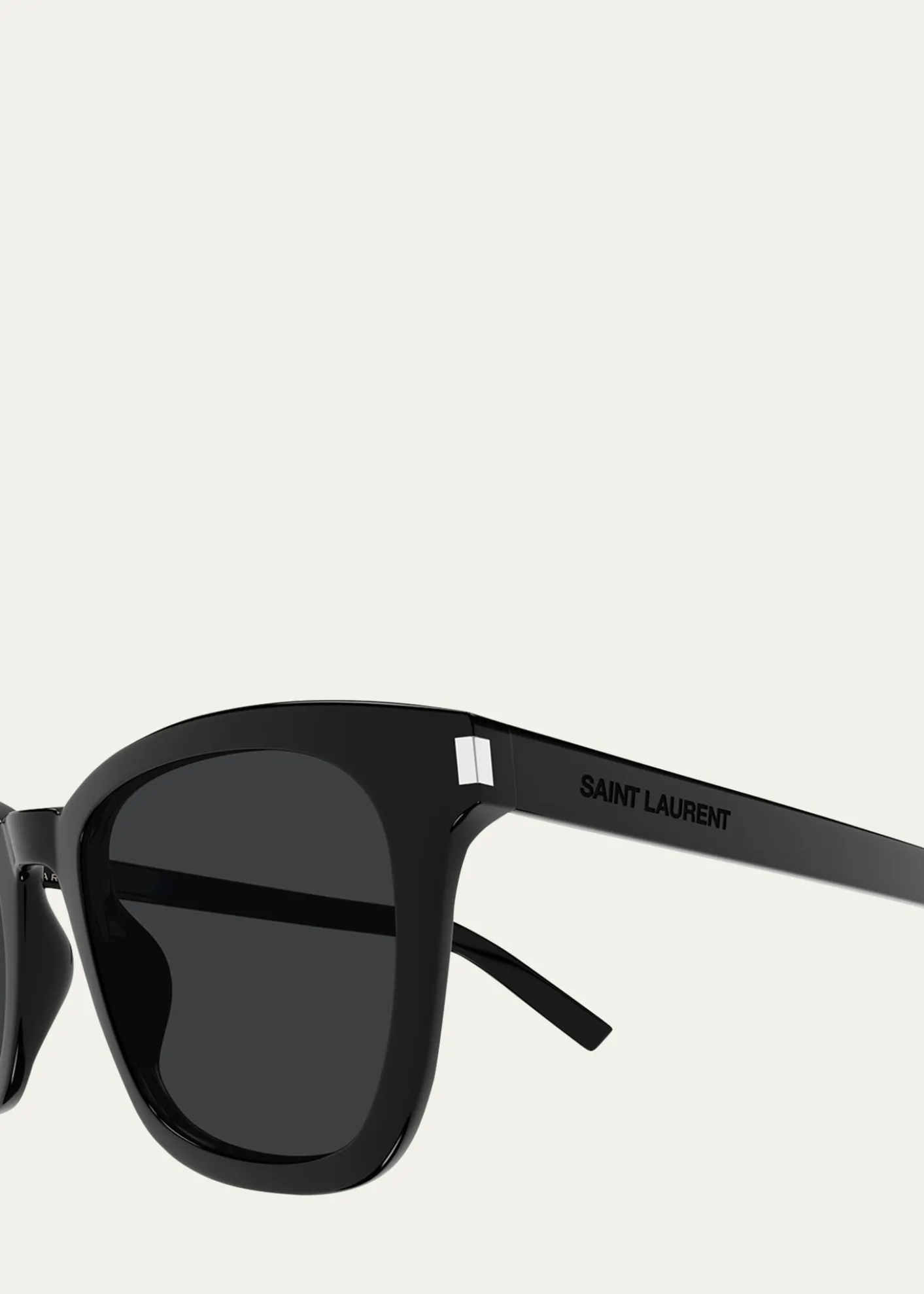 Saint LaurentSlim Square Acetate Sunglasses