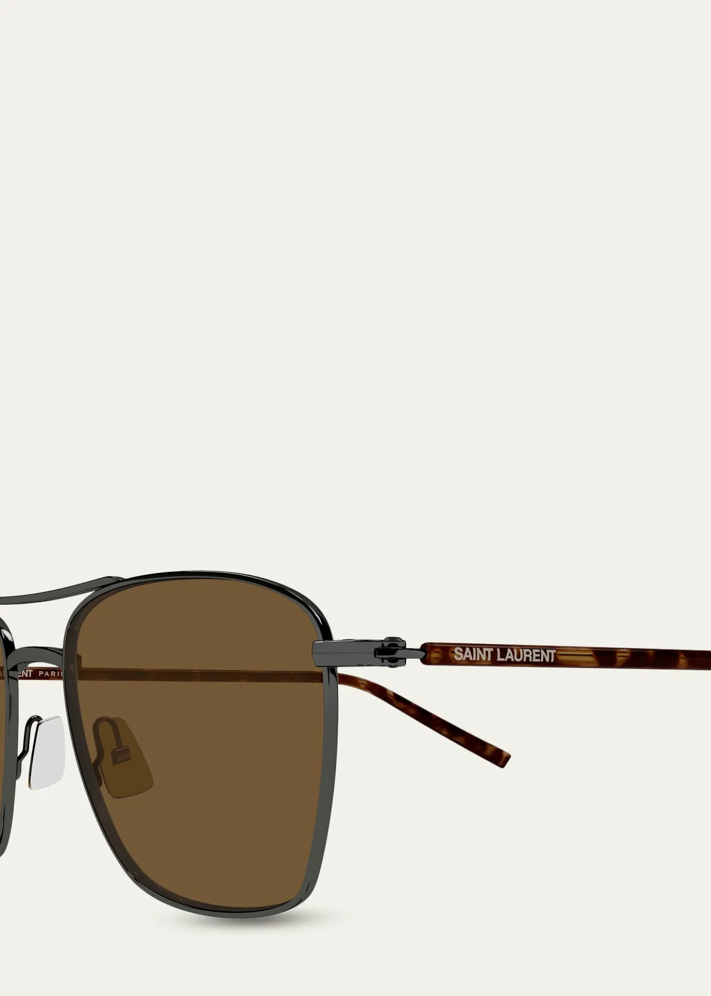 Saint LaurentSL 866 Metal and Bio-Nylon Aviator Sunglasses