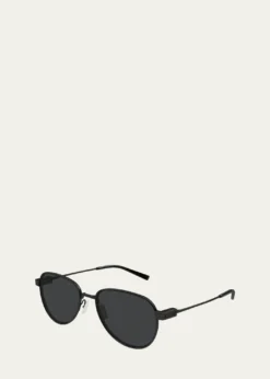Saint LaurentSL772 Metal Aviator Sunglasses