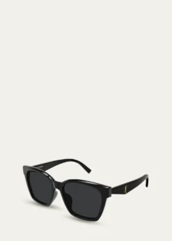 Saint LaurentSL M171/F Recycled Acetate Square Sunglasses
