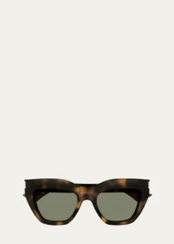 Saint LaurentSL759 Recycled Acetate Square Sunglasses