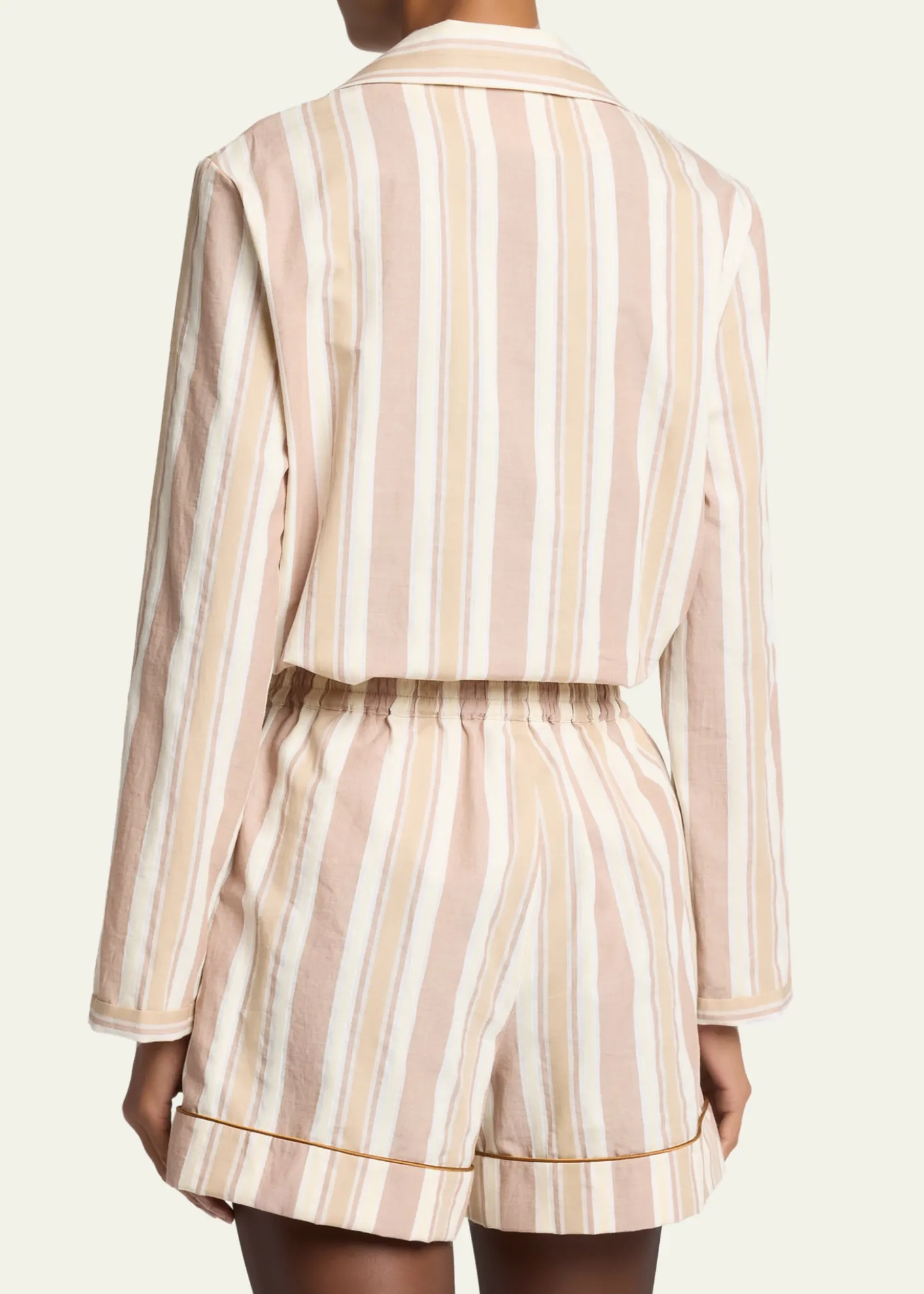 Saint LaurentStriped Cotton Pajama Shirt
