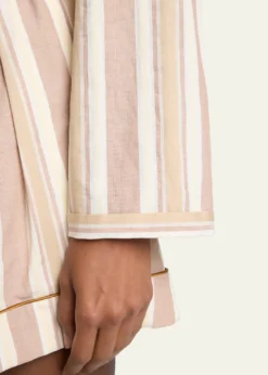 Saint LaurentStriped Cotton Pajama Shirt