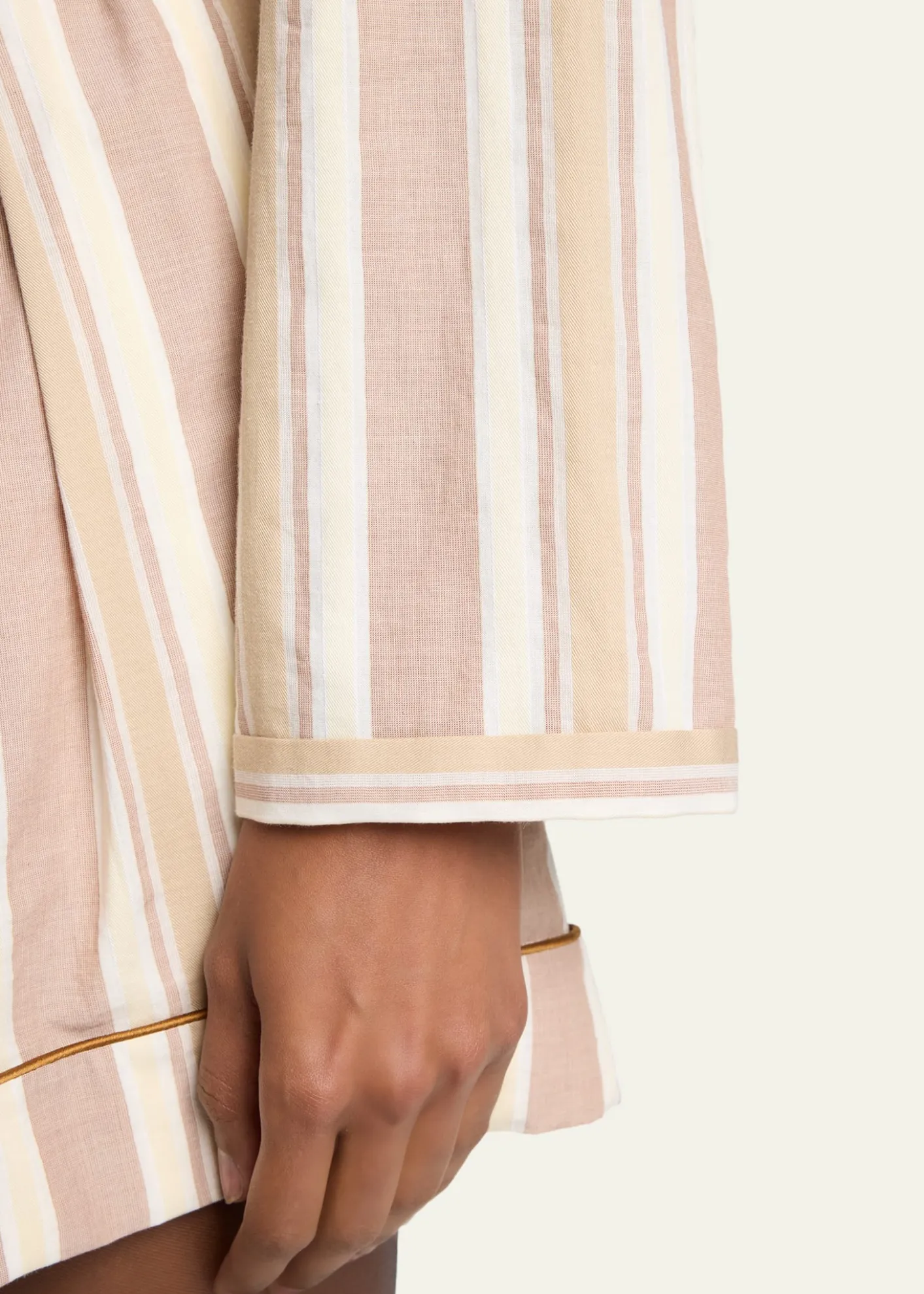Saint LaurentStriped Cotton Pajama Shirt