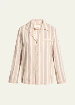 Saint LaurentStriped Cotton Pajama Shirt