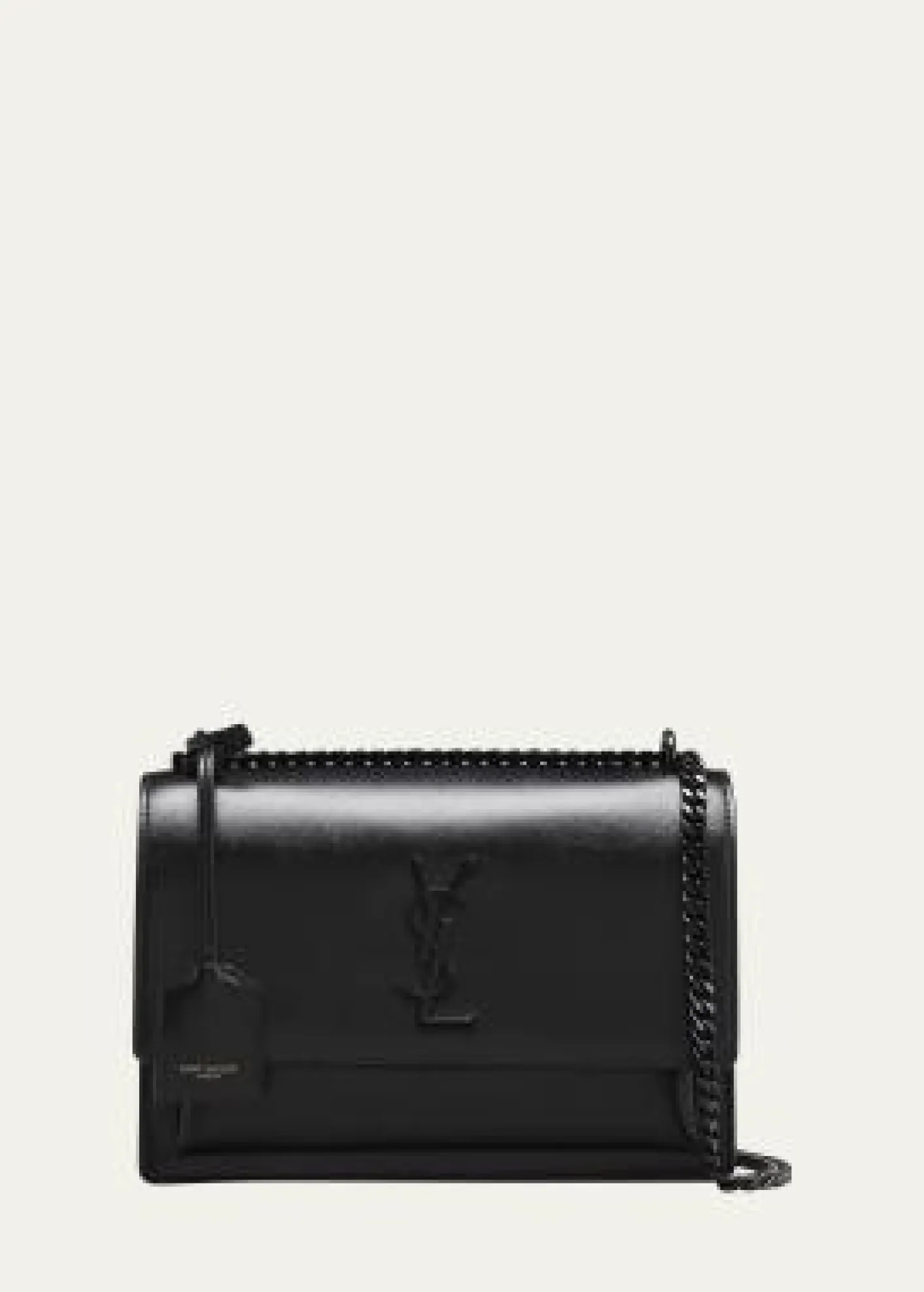 Saint LaurentSunset Medium YSL Shoulder Bag in Smooth Leather