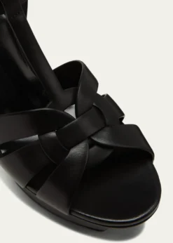 Saint LaurentTribute Leather Platform Sandals