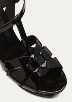 Saint LaurentTribute Patent Platform Sandals