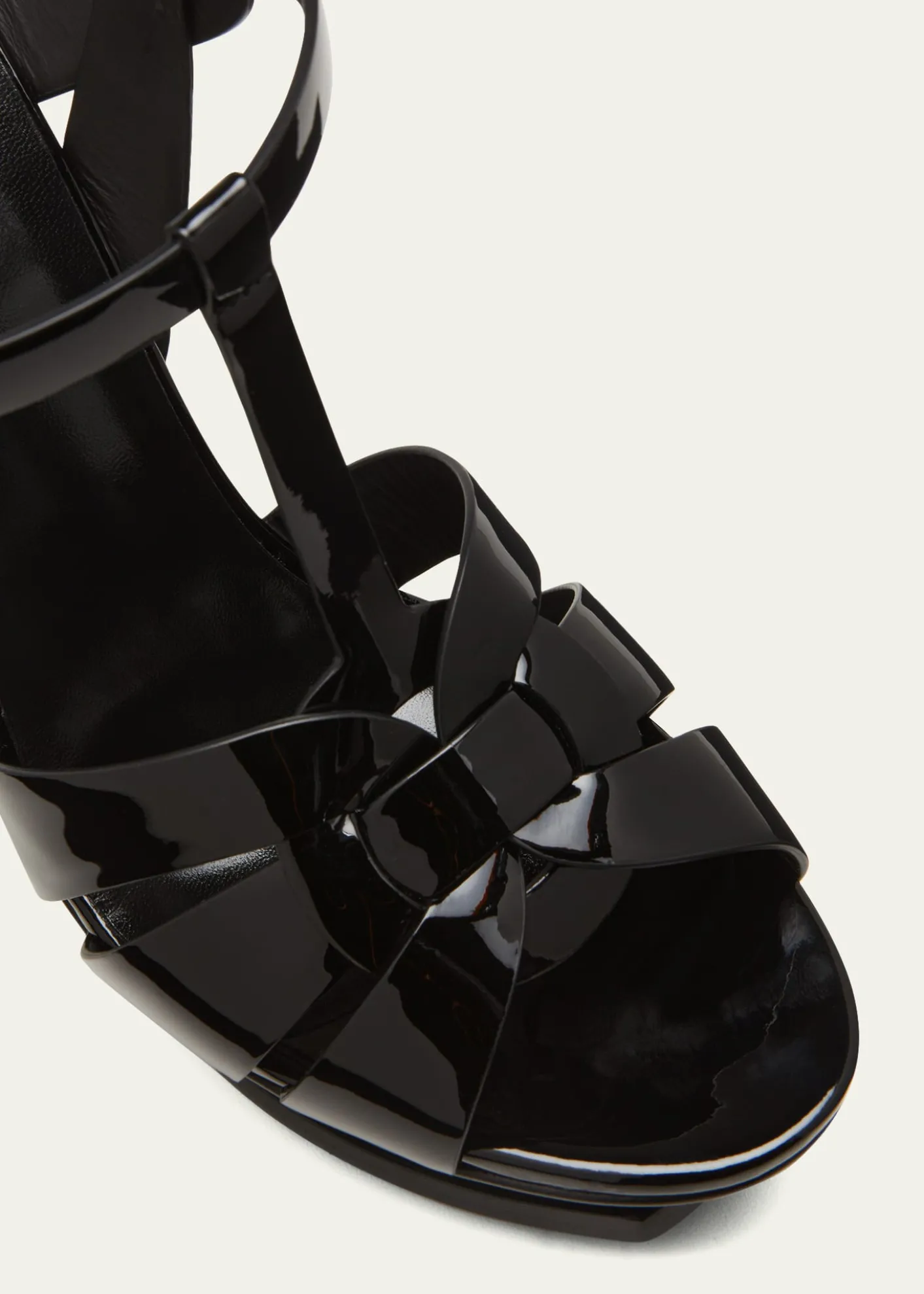 Saint LaurentTribute Patent Platform Sandals