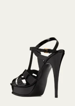 Saint LaurentTribute Patent Platform Sandals