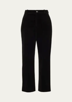 Saint LaurentVelvet Flare Trousers