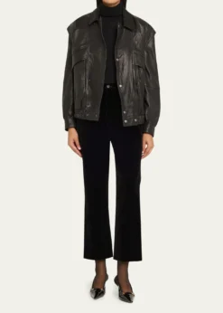 Saint LaurentVelvet Flare Trousers