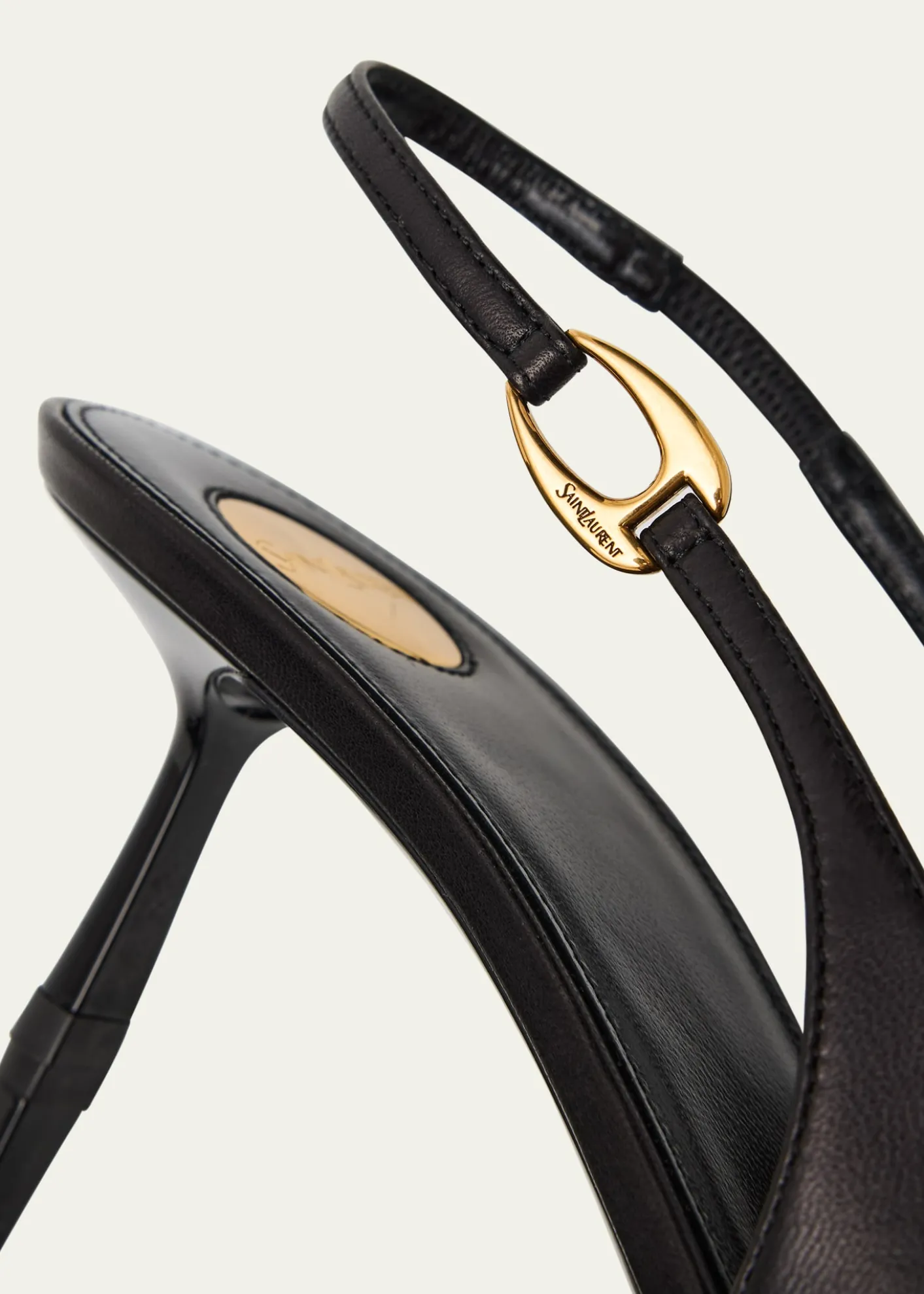 Saint LaurentVendome Leather Slingback Pumps
