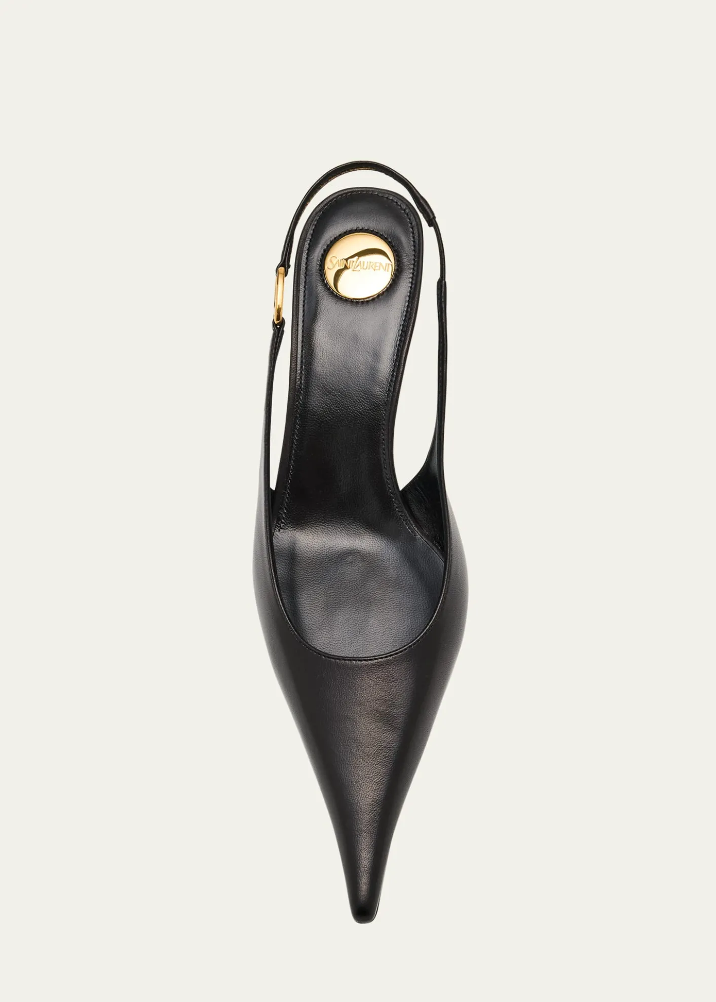 Saint LaurentVendome Leather Slingback Pumps