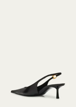 Saint LaurentVendome Leather Slingback Pumps