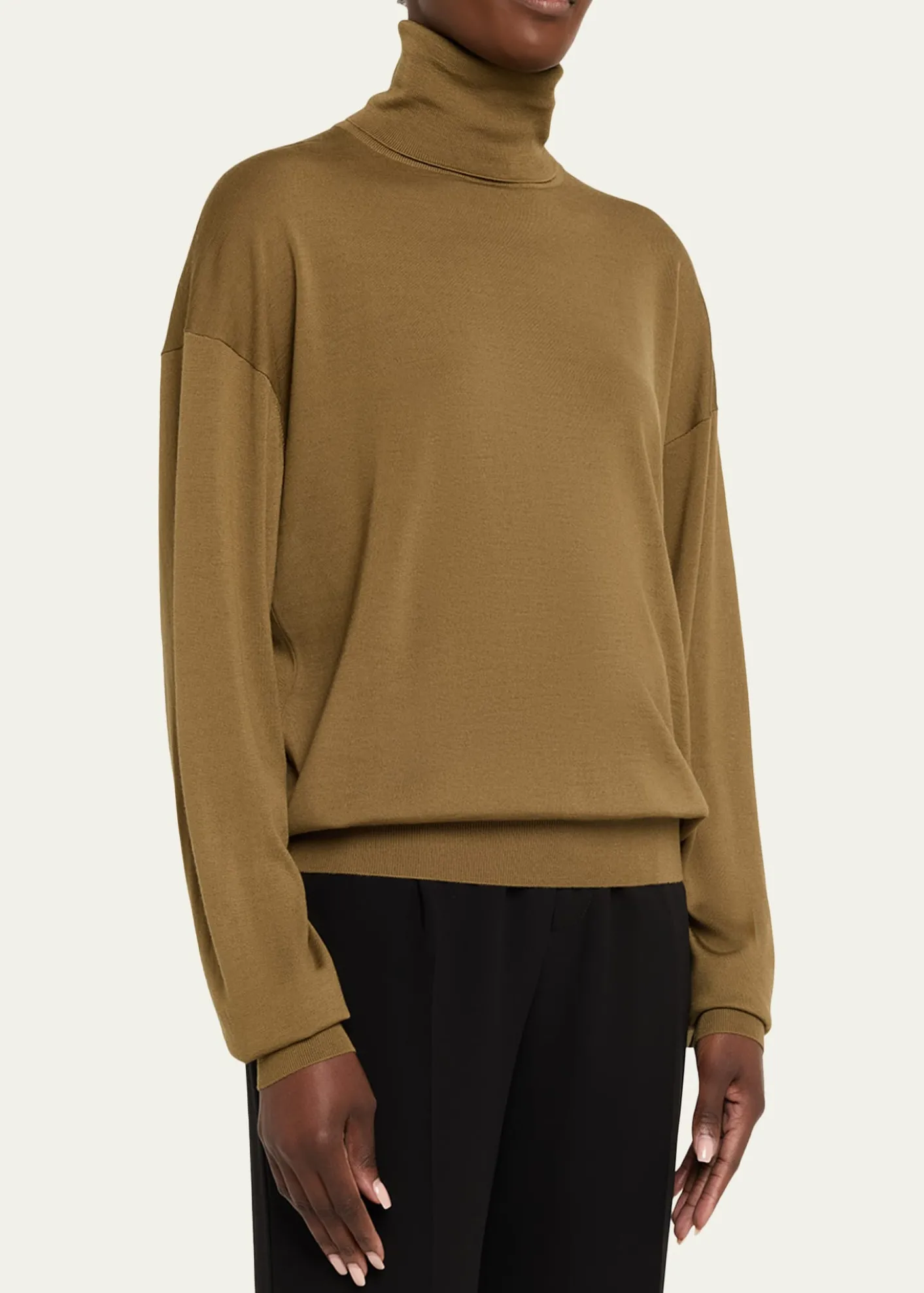 Saint LaurentWool Turtleneck Sweater