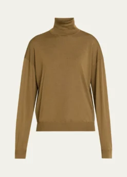 Saint LaurentWool Turtleneck Sweater