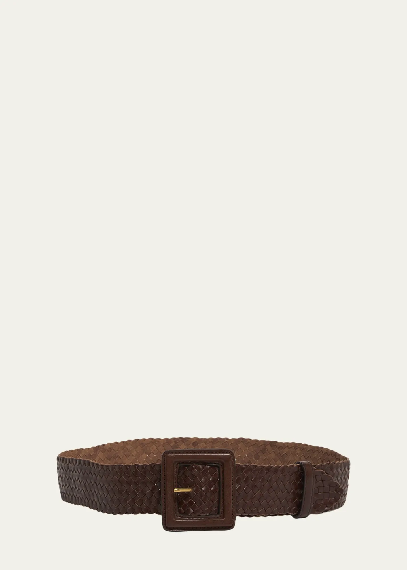 Saint LaurentWoven Leather Belt