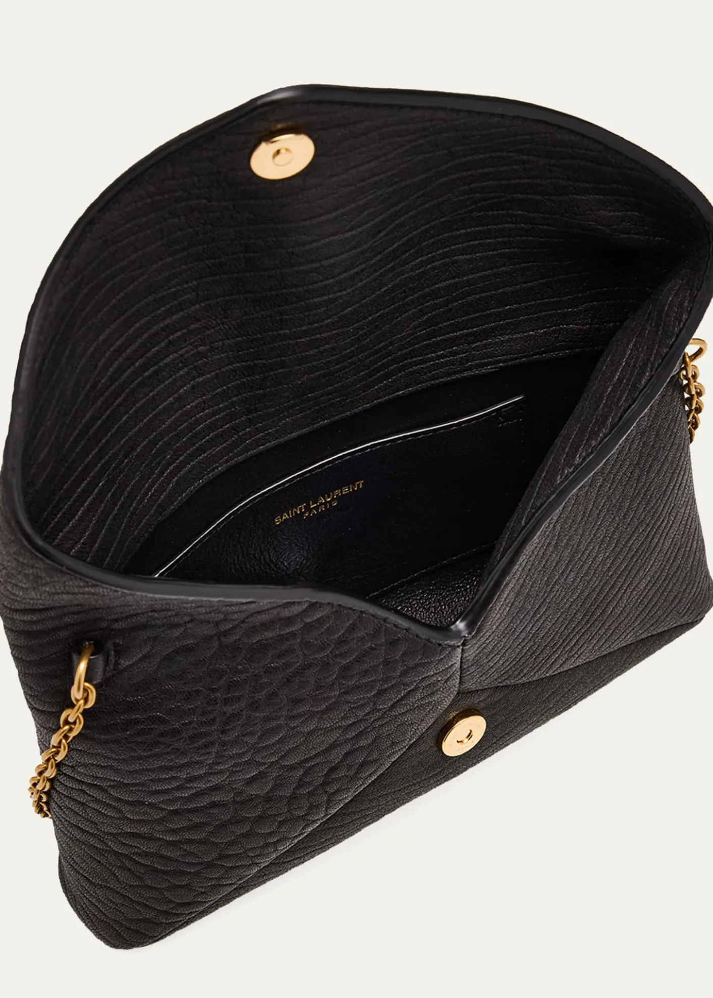 Saint LaurentYSL Envelope Bag on Chain in Lambskin Leather