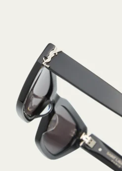 Saint LaurentYSL Plastic Cat-Eye Sunglasses