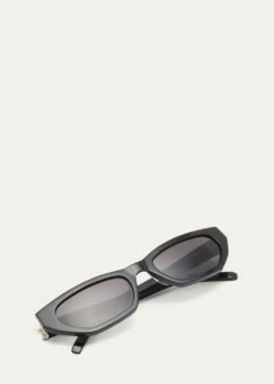 Saint LaurentYSL Plastic Cat-Eye Sunglasses