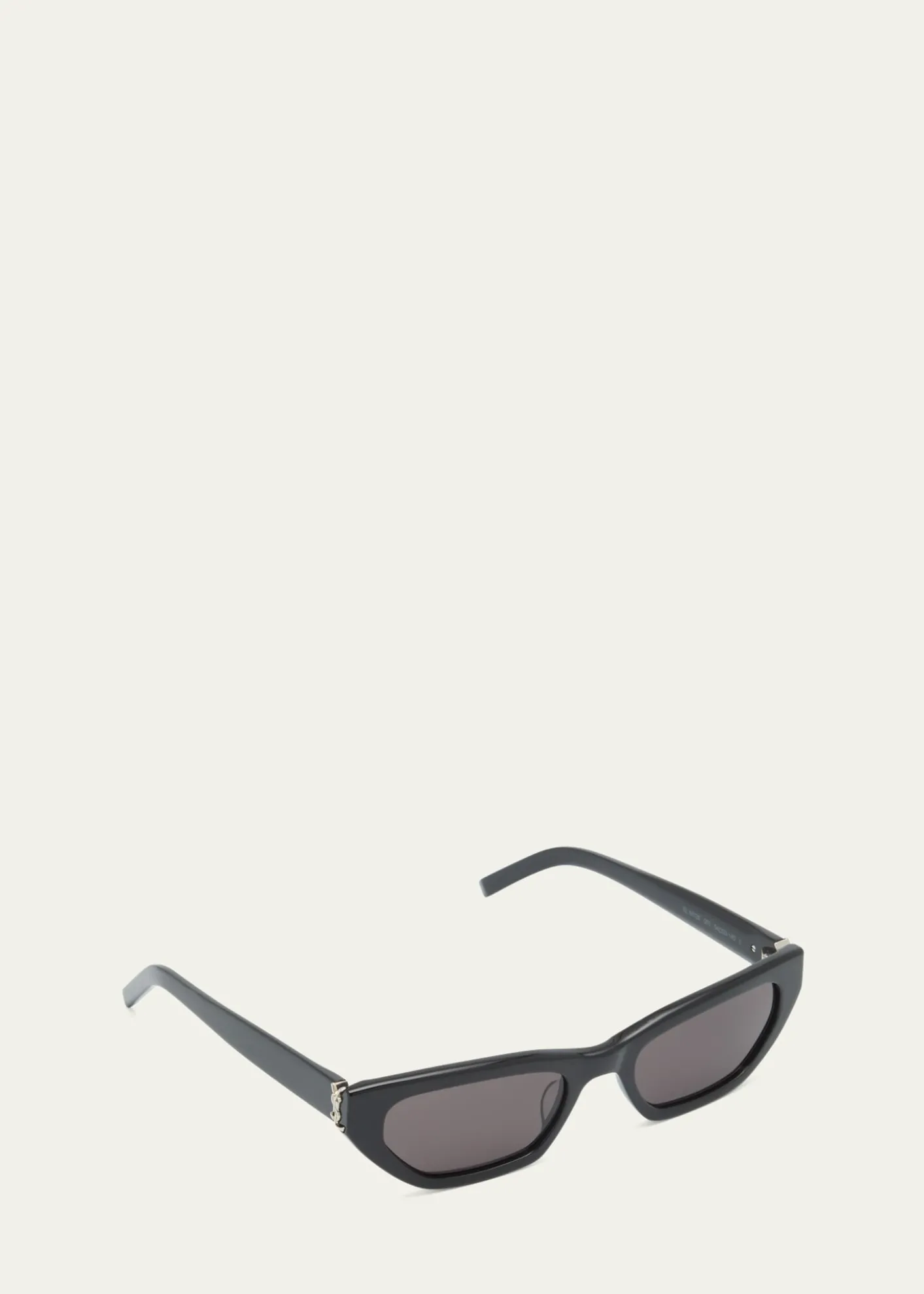 Saint LaurentYSL Plastic Cat-Eye Sunglasses