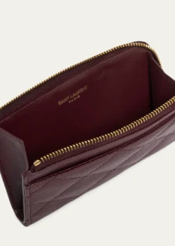 Saint LaurentYSL Quilted Leather Wallet