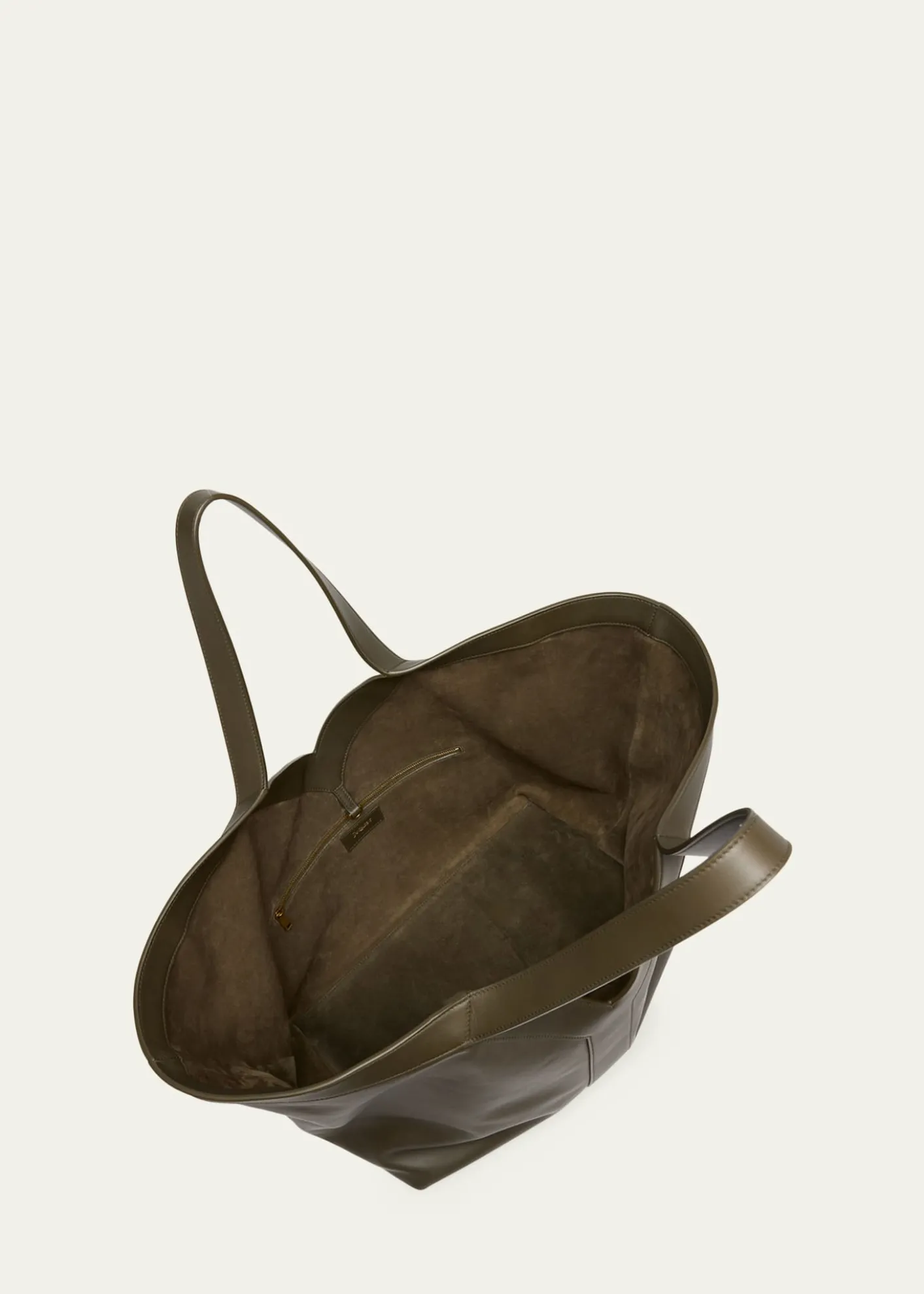 Saint LaurentY Stitch Tote Bag in Calfskin Leather