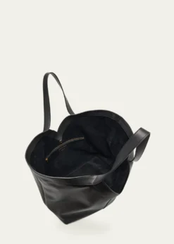 Saint LaurentY Stitch Tote Bag in Calfskin Leather