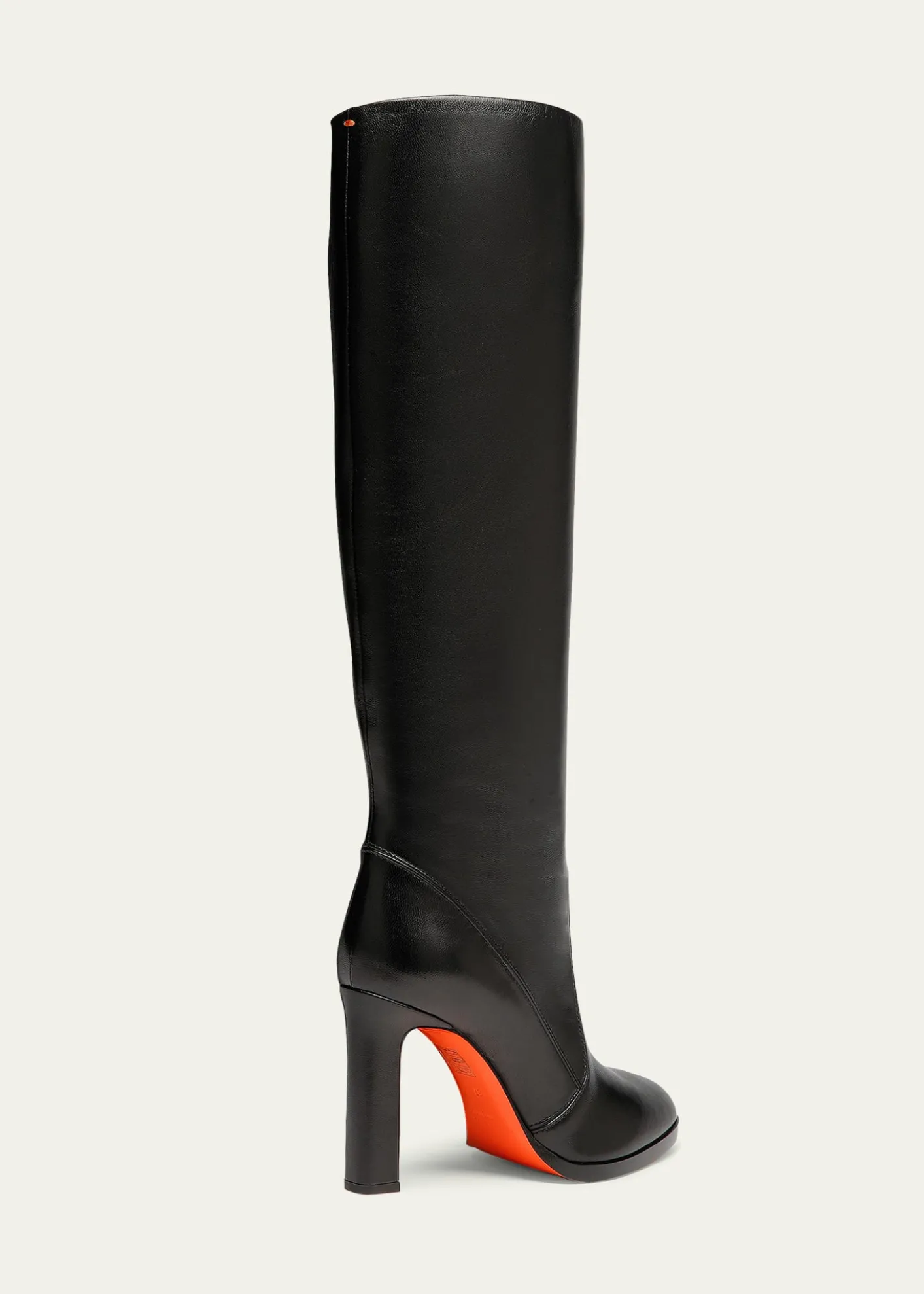 SantoniAndy Leather Stiletto Knee Boots