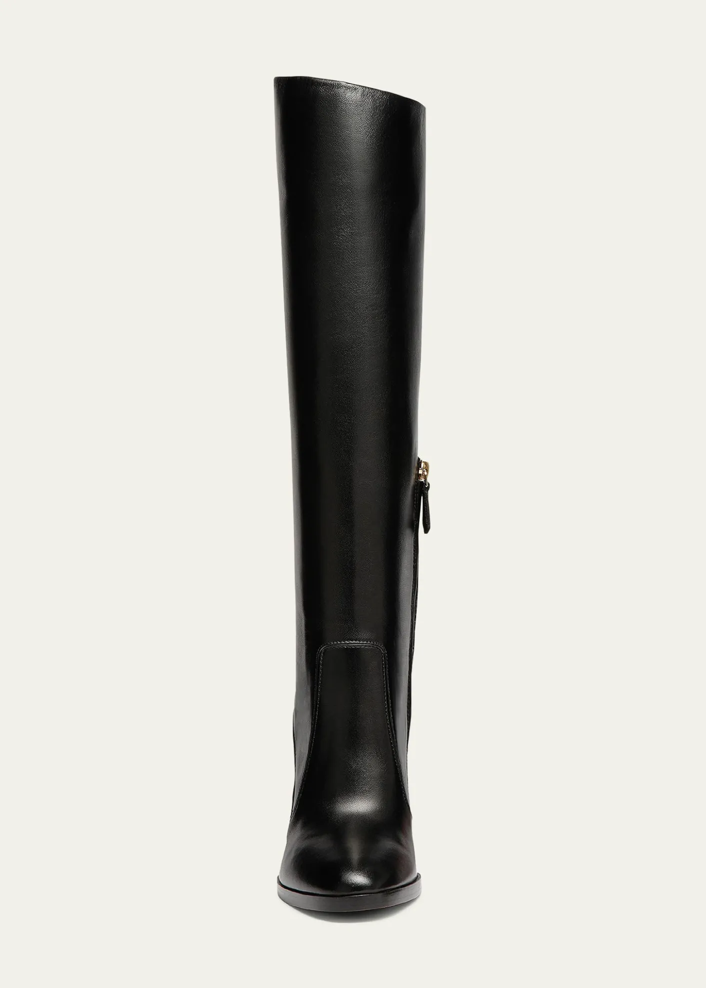 SantoniAndy Leather Stiletto Knee Boots