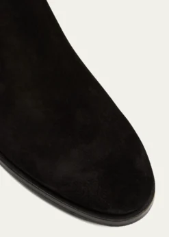SantoniFleeces Suede Tall Ranch Boots