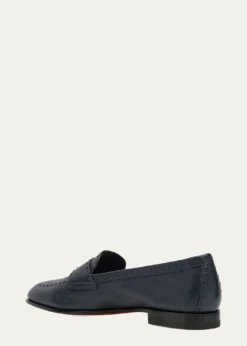 SantoniMarlene Leather Penny Loafers