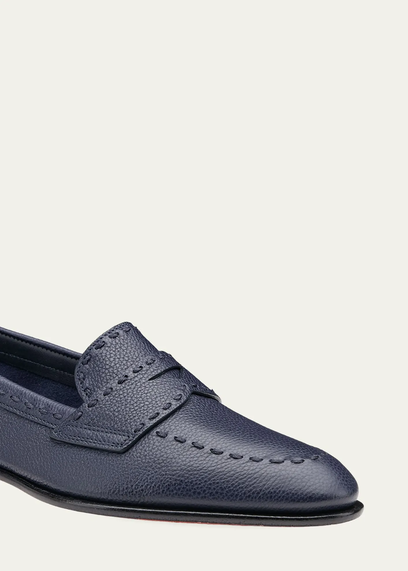 SantoniMarlene Leather Penny Loafers