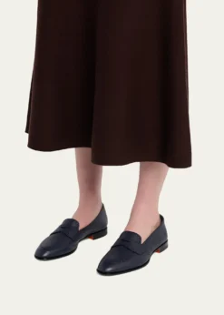 SantoniMarlene Leather Penny Loafers