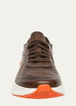 SantoniMen's Bounce Lambskin Runner Sneakers