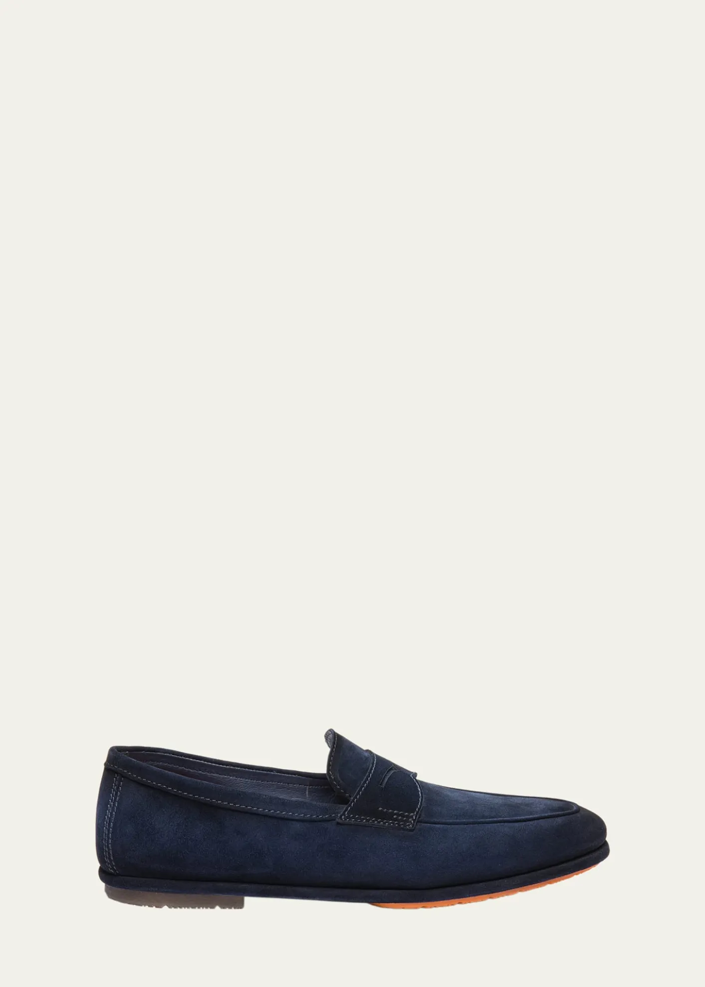 SantoniMen's Carlo Burnished Suede Driving Shoes