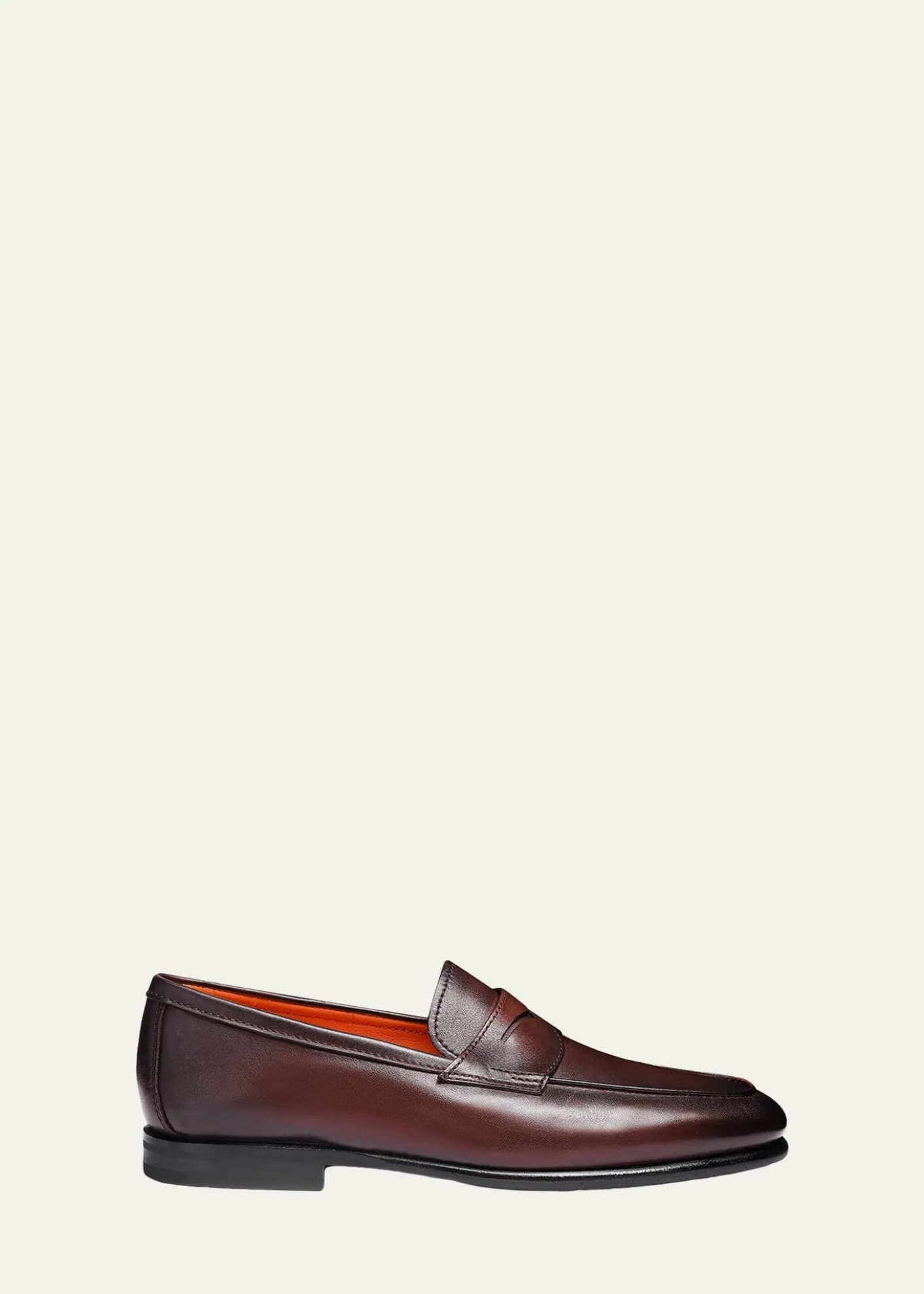 SantoniMen's Carlo Leather Penny Loafers