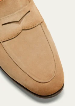 SantoniMen's Carlos Suede Penny Loafers
