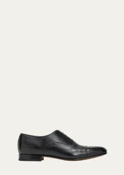 SantoniMen's Darian Calfskin Leather Oxfords