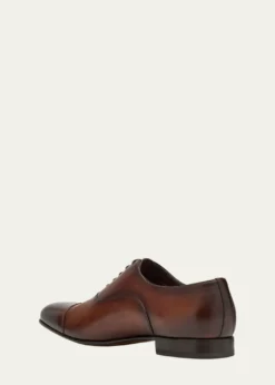 SantoniMen's Darian Calfskin Leather Oxfords