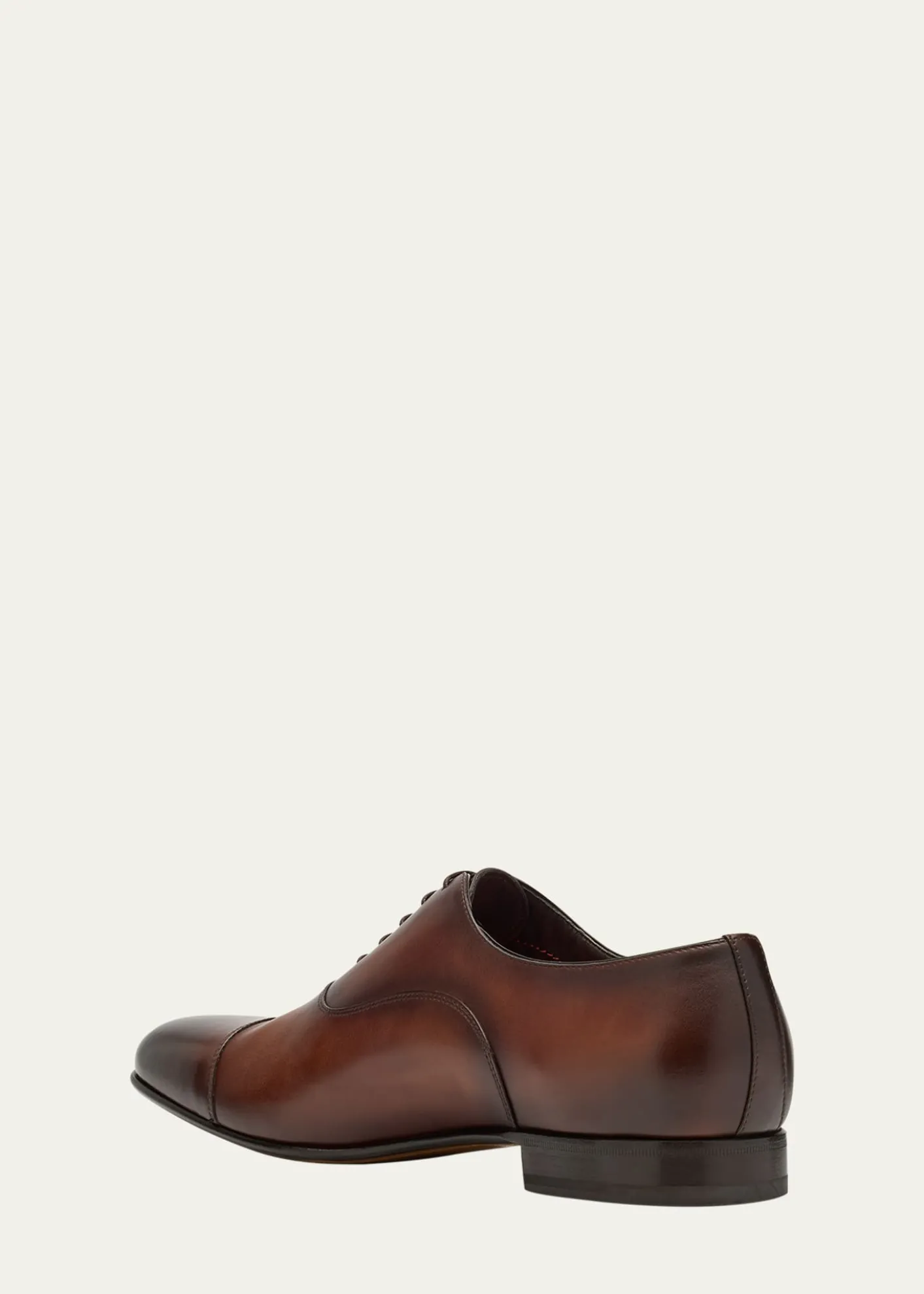 SantoniMen's Darian Calfskin Leather Oxfords