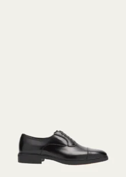 SantoniMen's Easy Leather Cap-Toe Oxfords
