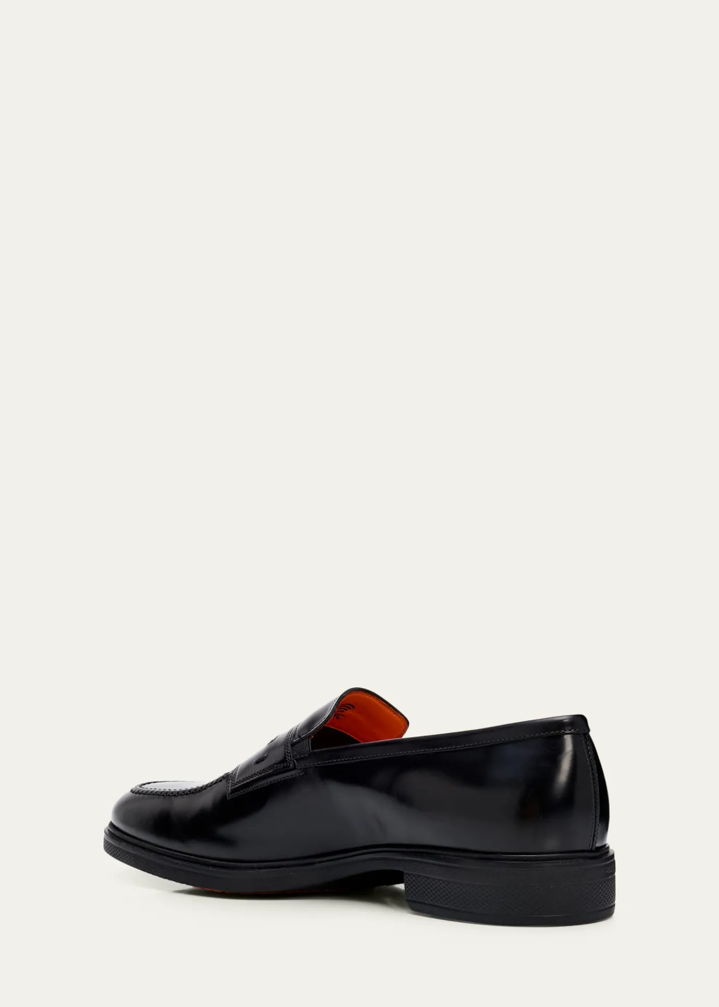 SantoniMen's Easy Leather Penny Loafers
