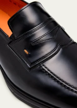 SantoniMen's Easy Leather Penny Loafers