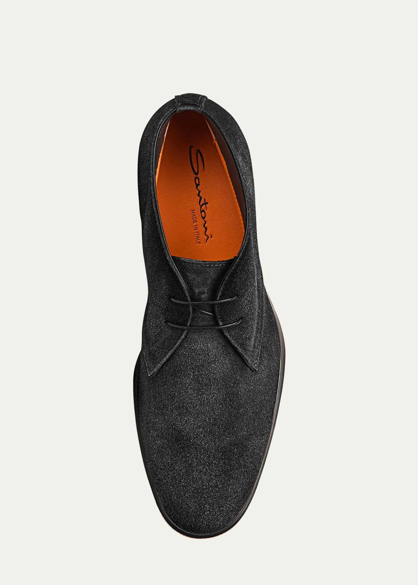 SantoniMen's Easy Suede Derby Shoes