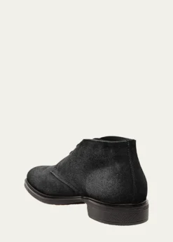 SantoniMen's Easy Suede Derby Shoes