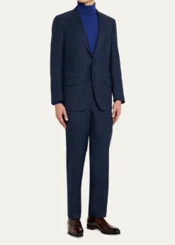 SantoniMen's Isaac Cap-Toe Leather Oxford Shoes