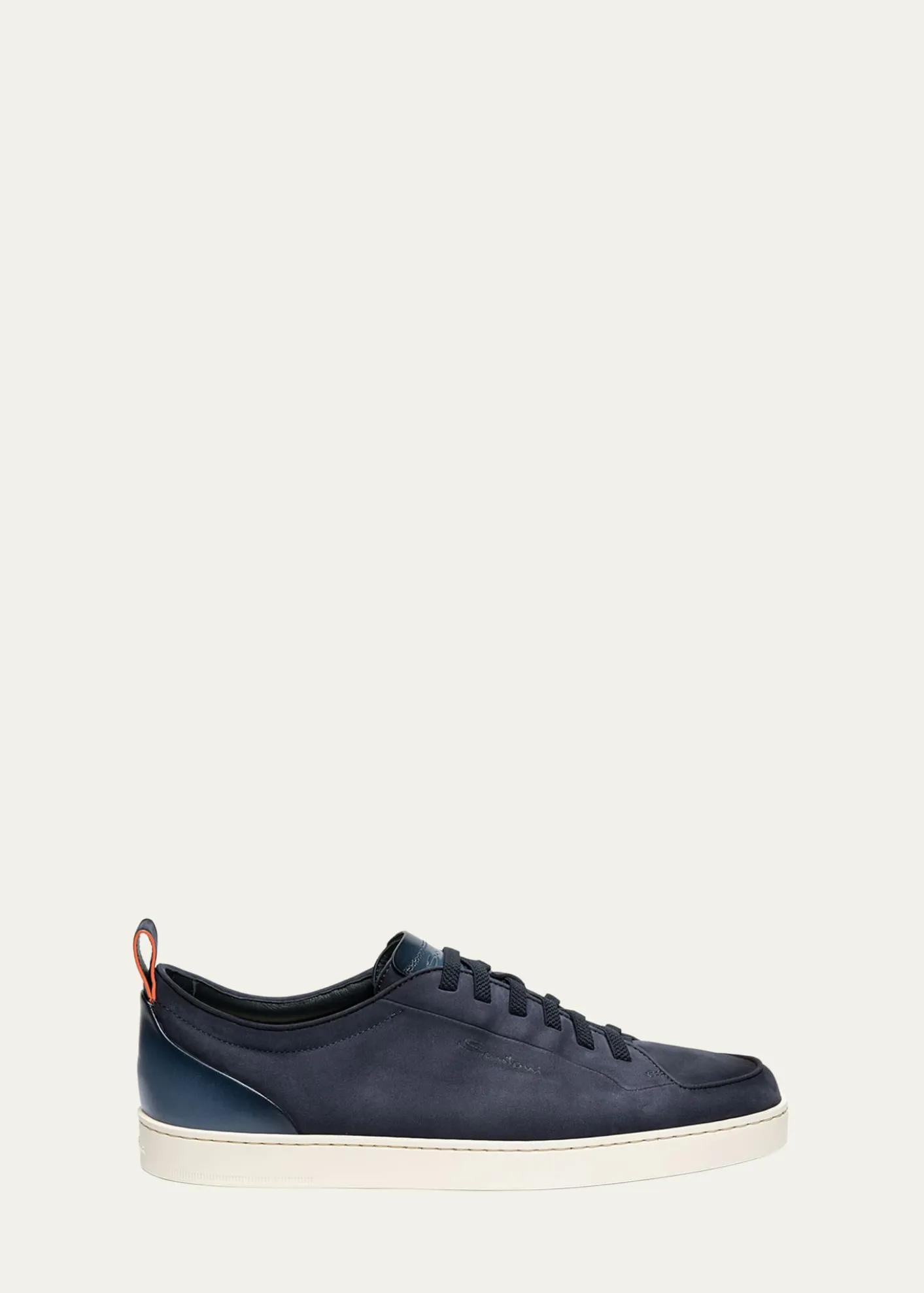 SantoniMen's Off Duty Burnished Suede Low-Top Sneakers