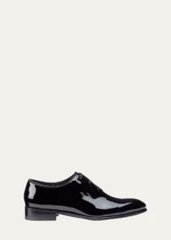 SantoniMen's Padova Patent Leather Oxfords